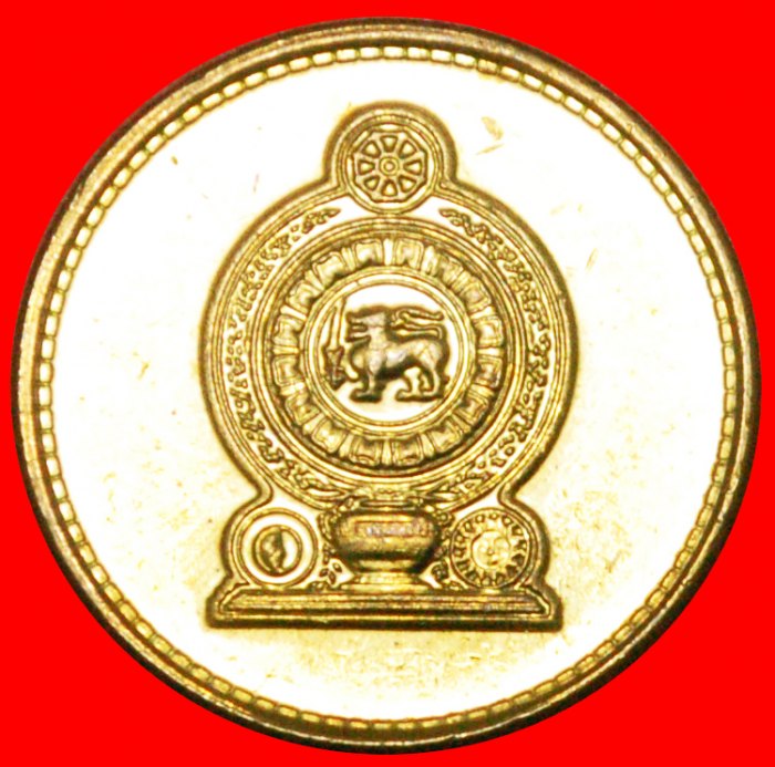  · LION: SRI LANKA ★ 1 RUPEE 2011 MINT LUSTER! LOW START ★ NO RESERVE!   