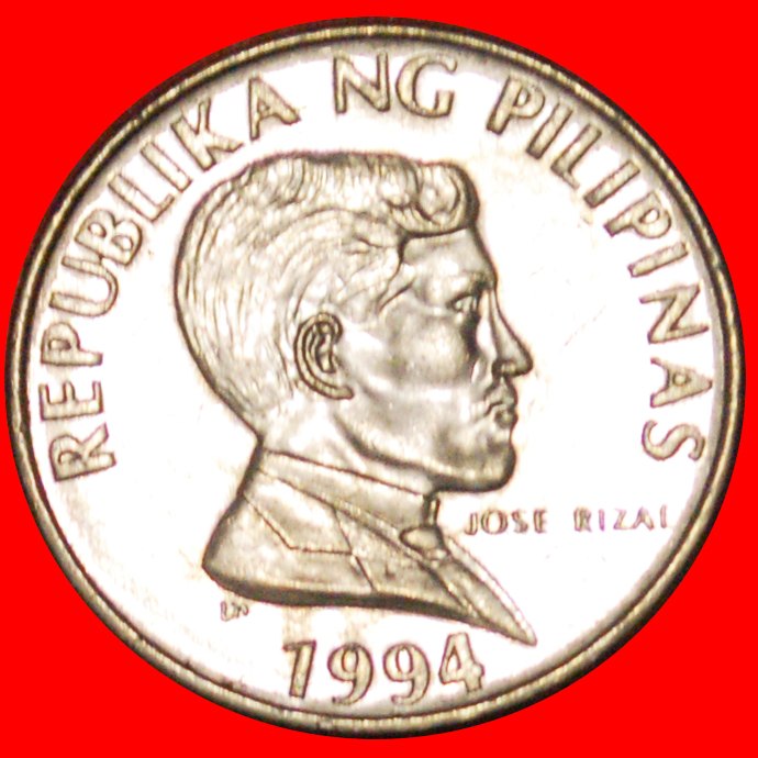  · STIER: PHILIPPINEN ★ 1 PISO 1994 VZGL STEMPELGLANZ! OHNE VORBEHALT!   