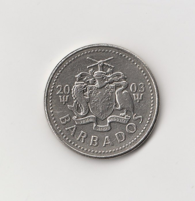  25 Cents Barbados 2003 (I969)   