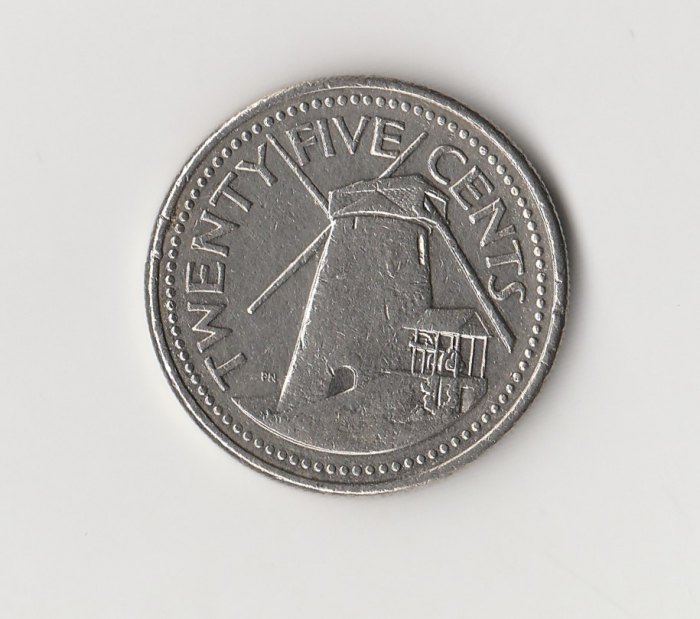  25 Cents Barbados 2003 (I969)   