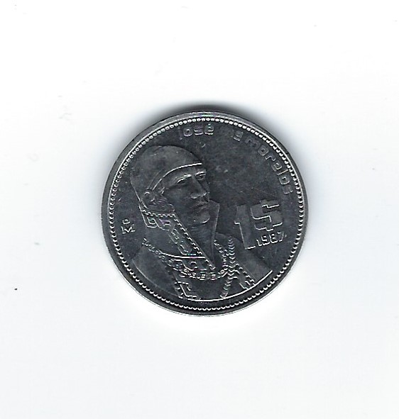  Mexiko 1 Peso 1987   