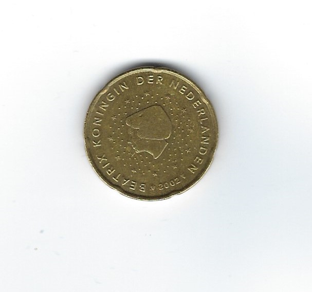  Niederlande 20 Cent 2002   