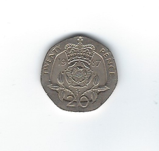  Großbritannien 20 Pence 1987   