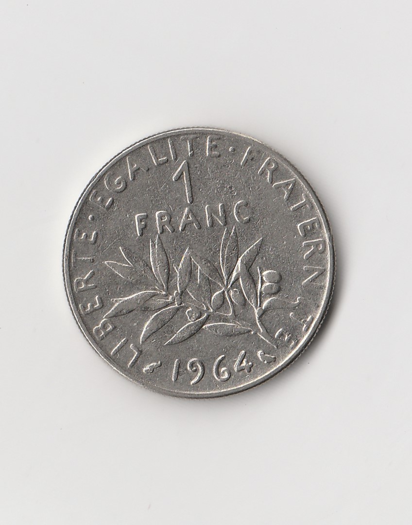  1 Franc Frankreich 1964   (I975)   