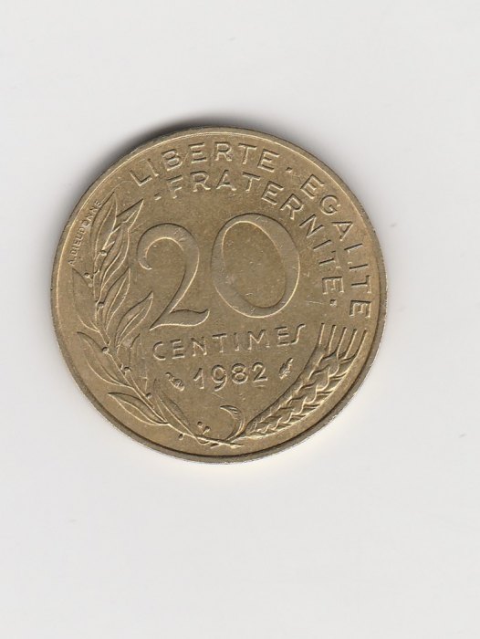  20 Centimes Frankreich 1982 (I980)   