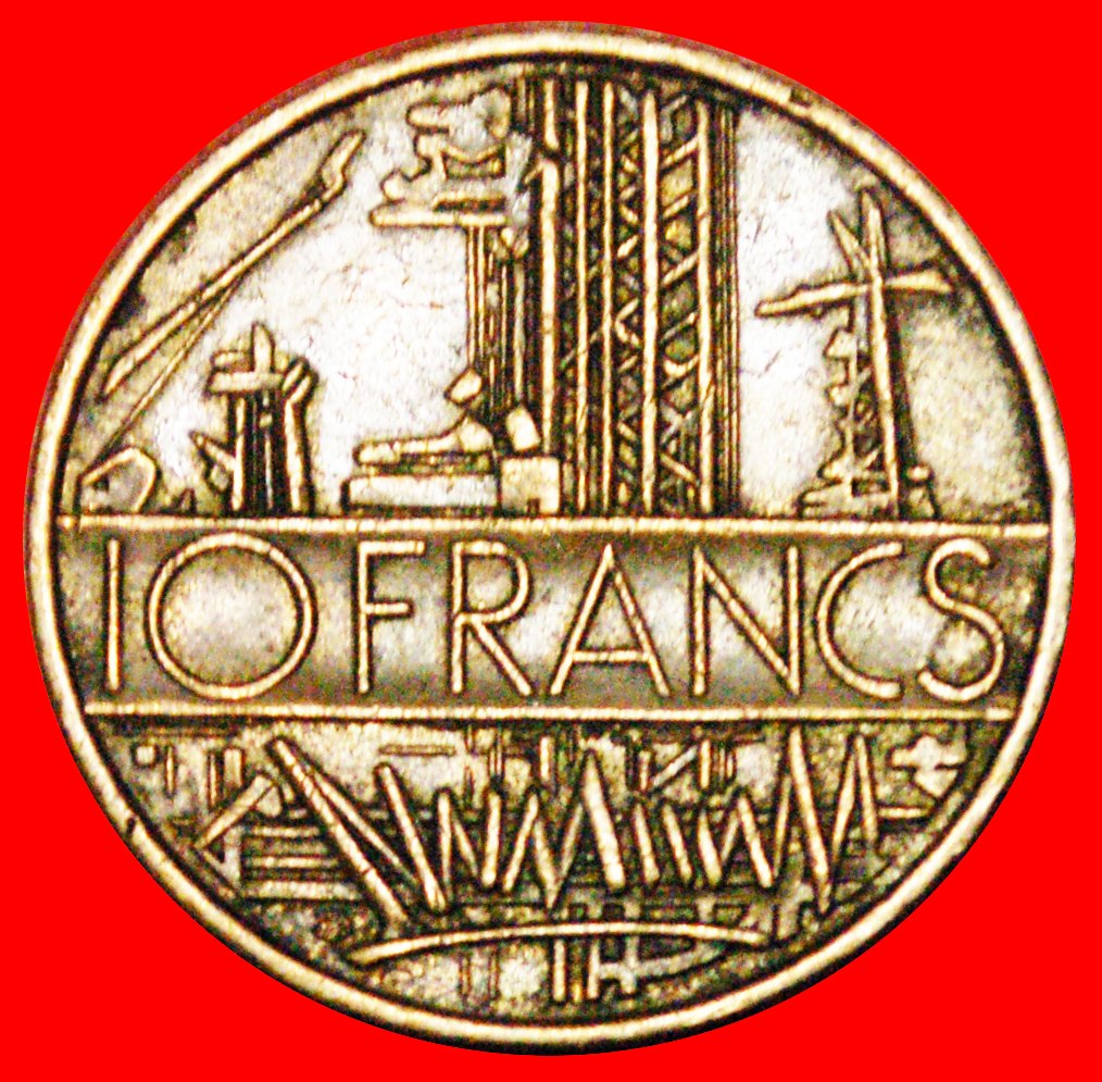  * ENERGIE: FRANKREICH ★ 10 FRANCS 1987! OHNE VORBEHALT!   