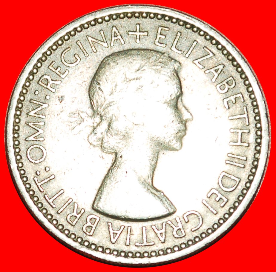  · ENGLISCHER LÖWE 1+A: GROSSBRITANNIEN ★ 1 SHILLING 1953! OHNE VORBEHALT!   