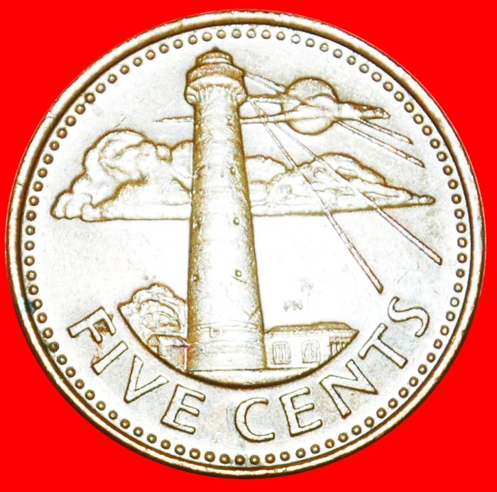 Ⰶ GREAT BRITAIN (1973-2007): BARBADOS ★ 5 CENTS 1988! LOW START ★ NO RESERVE!