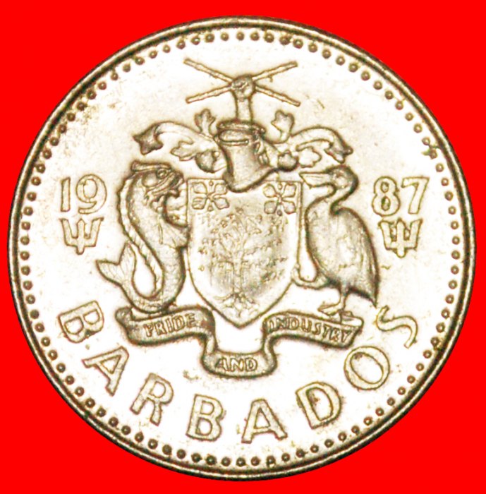  Ⰶ GREAT BRITAIN (1973-2005): BARBADOS ★ 10 CENTS 1987! LOW START ★ NO RESERVE!   