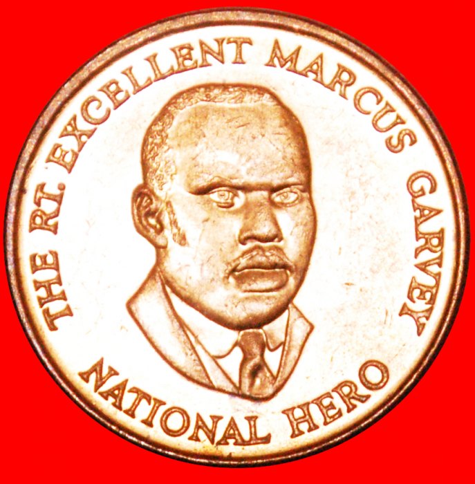  · GARVEY (1887-1940): JAMAICA ★ 25 CENTS 2003 MINT LUSTER! LOW START ★ NO RESERVE!   