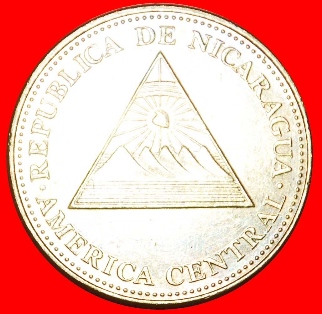  · RAINBOW: NICARAGUA ★ 25 CENTAVOS 2002 MINT LUSTER! LOW START ★ NO RESERVE!   