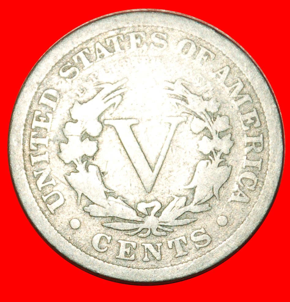  · NICHT GOLD FREIHEIT (1883-1913): USA ★ 5 CENTS 1899! OHNE VORBEHALT!   