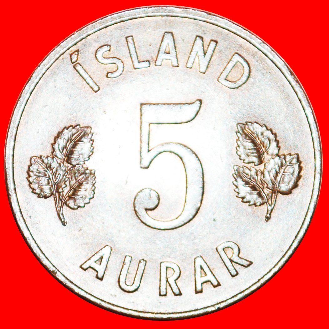  · GREAT BRITAIN BIRCH (1946-1966): ICELAND ★ 5 ORE 1960! LOW START★NO RESERVE!   