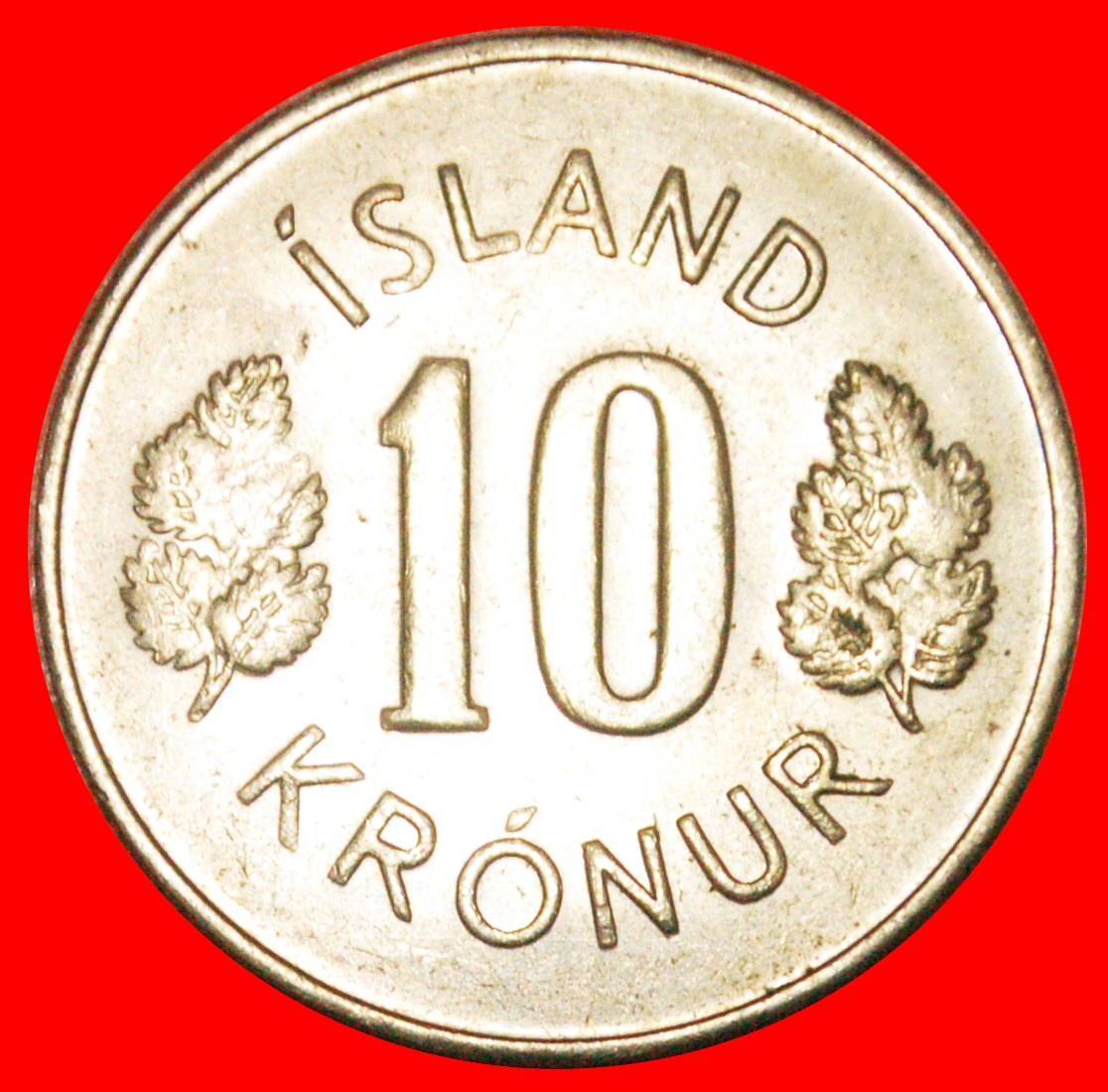  · GROSSBRITANNIEN 4 GEISTEN (1967-1980): ISLAND ★ 10 KRONER 1978! OHNE VORBEHALT!   