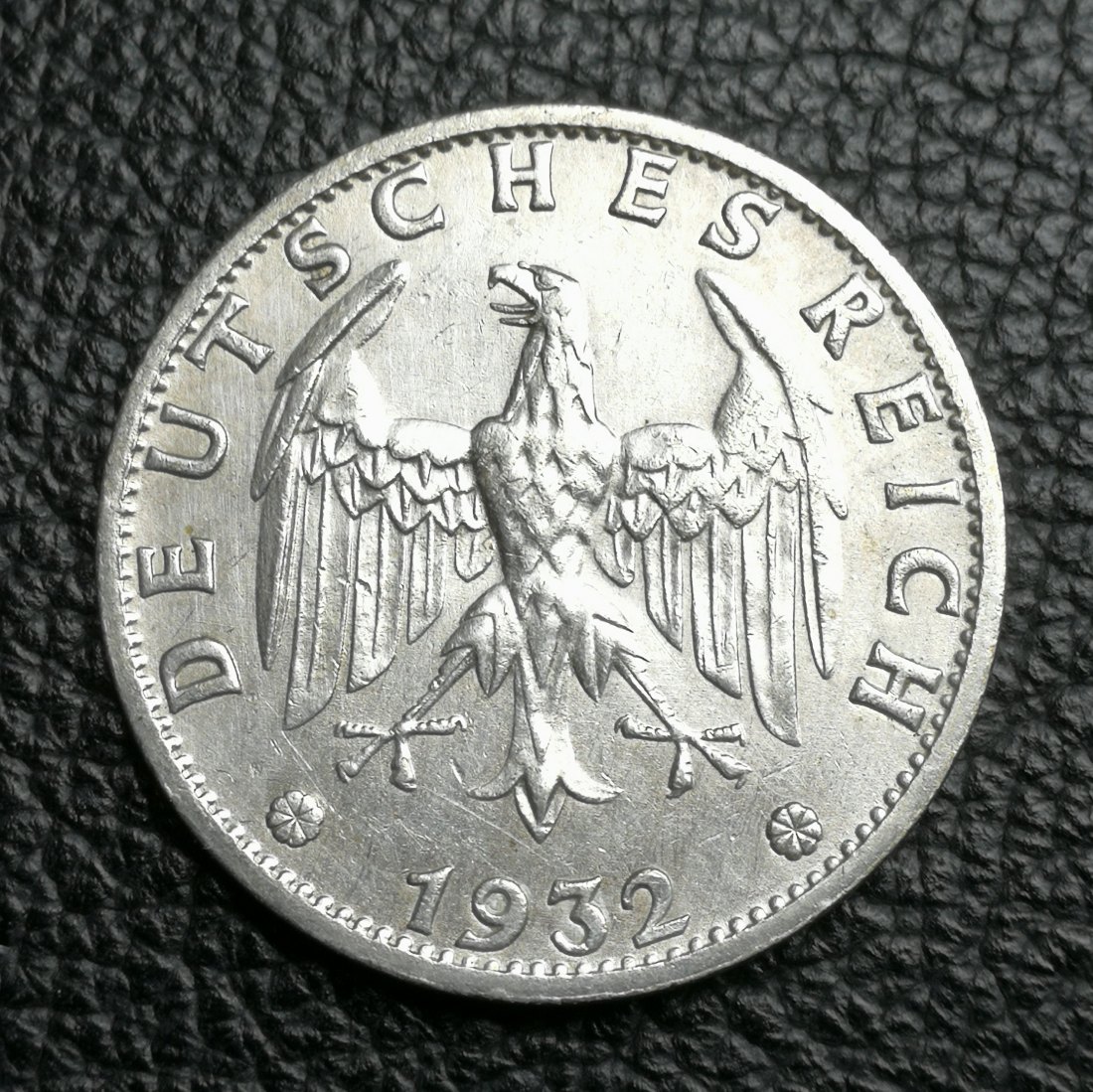  3 Reichsmark 1932 F Weimarer Republik Jaeger 349 sehr selten XXL Bilder Top Erhaltung   