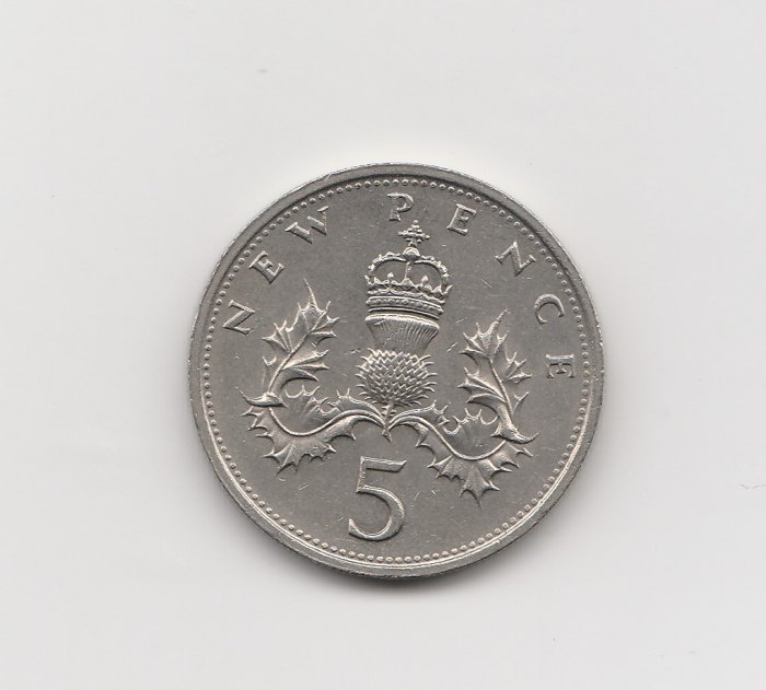  Großbritannien 5 Pence 1979  (I983)   
