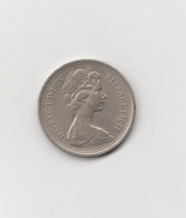  Großbritannien 5 Pence 1975  (I985)   