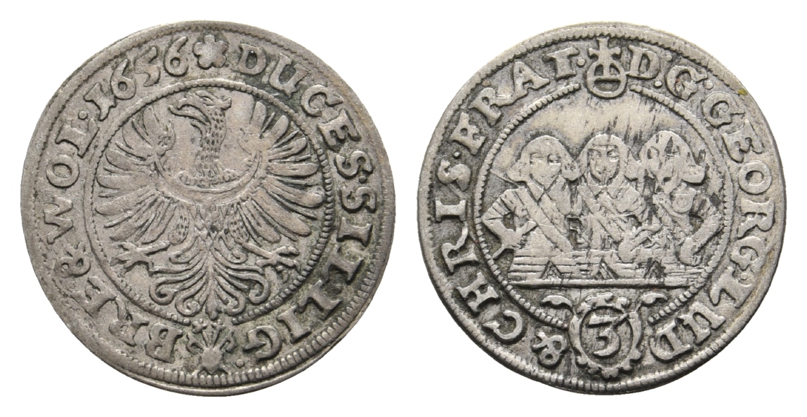  Altdeutschland; Kleinmünze 1656   