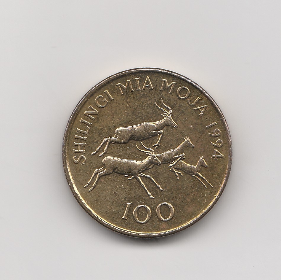  100 Shilingi Tansania 1994 (I999)   