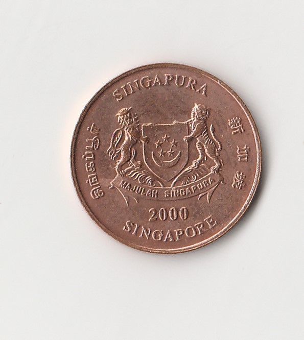  1 Cent Singapore 2000 (M004)   