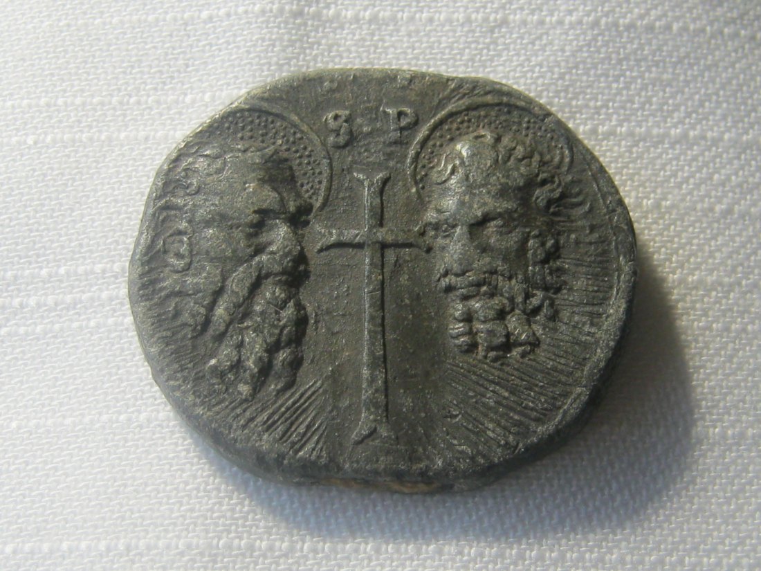 Päpstliche Bleibulla Vatikan Benedikt XIII. 1649-1730 sehr selten; Schnurreste