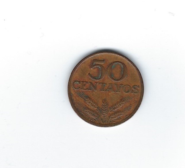  Portugal 50 Centavos 1974   