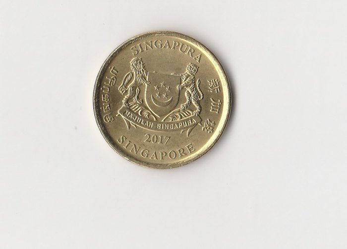  5 Cent Singapore 2017 (M019)   