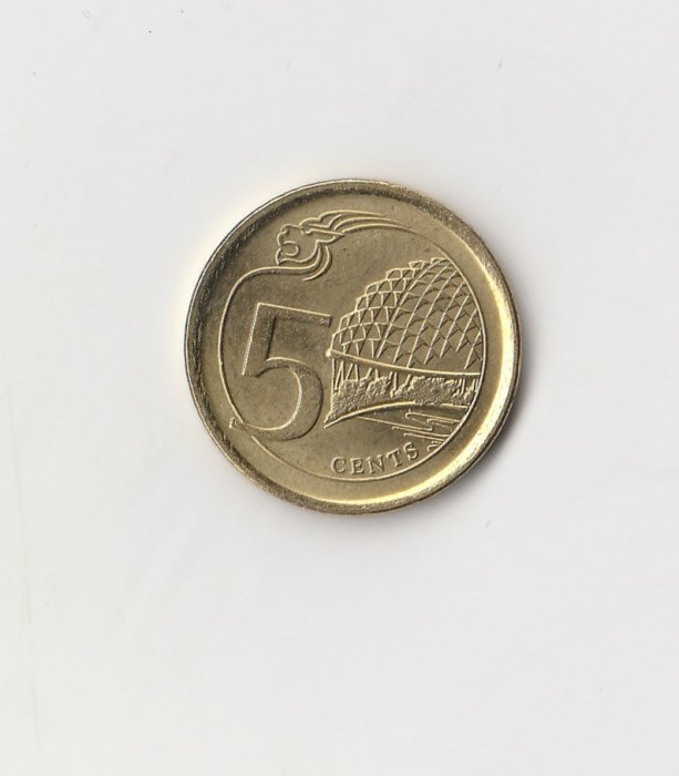  5 Cent Singapore 2017 (M019)   