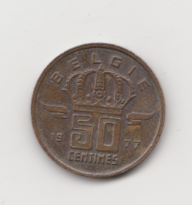  50 centimes Belgien ( belgie) 1977 (M020)   