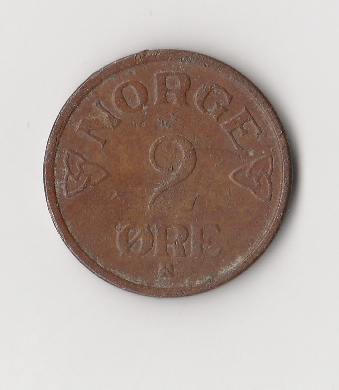  2 Ore Norwegen 1952 (M026)   