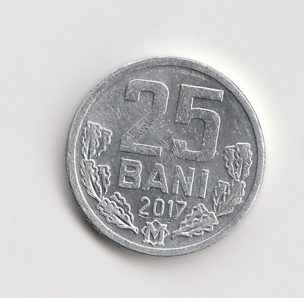  25 Bani Moldavien 2017  (M029)   