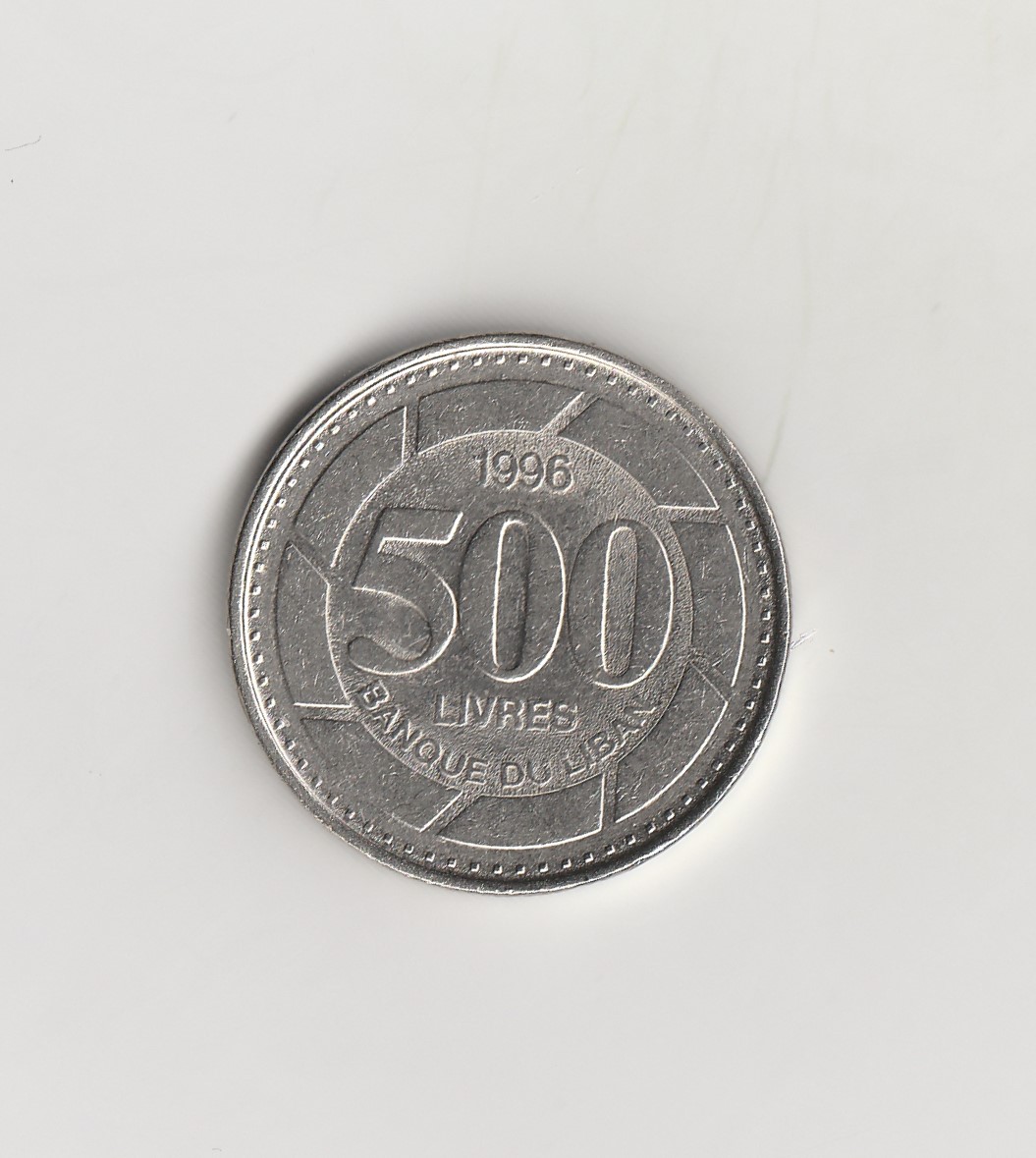  500 Livres Libanon 1996/1997 (M031)   
