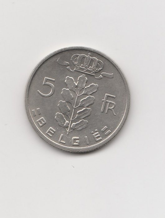 5 Franc Belgie 1962 ( M033 )