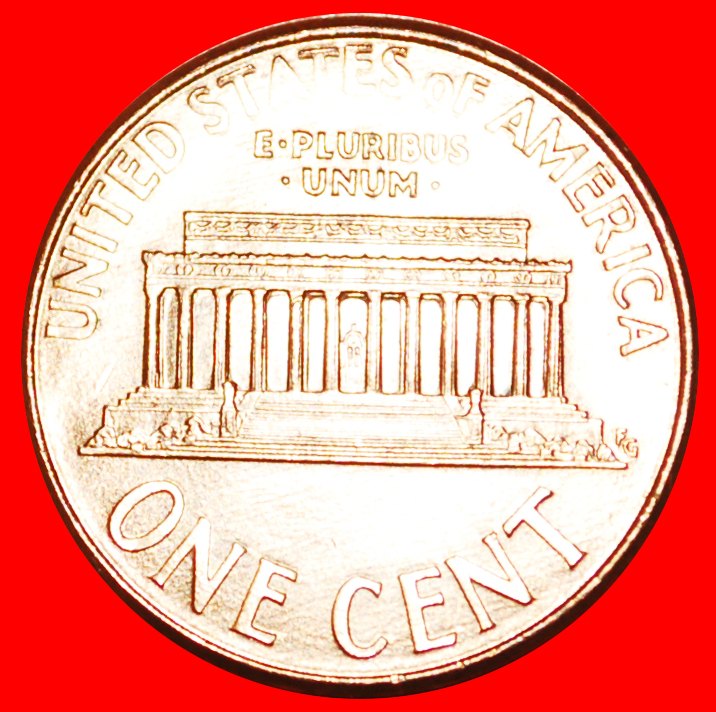  · MEMORIAL (1982-2008):USA★1 CENT 2000D UNC MINT LUSTER! LINCOLN (1809-1865)★LOW START ★ NO RESERVE!   