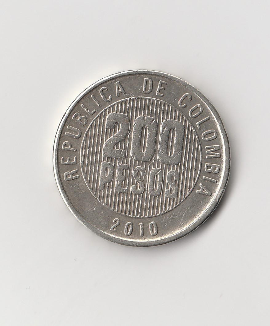  200 Pesos Kolumbien 2010(M035)   