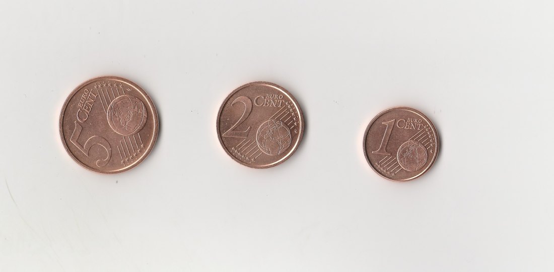  San Marino 1,2 und 5 Cent 2006 prägefrisch (M038)   