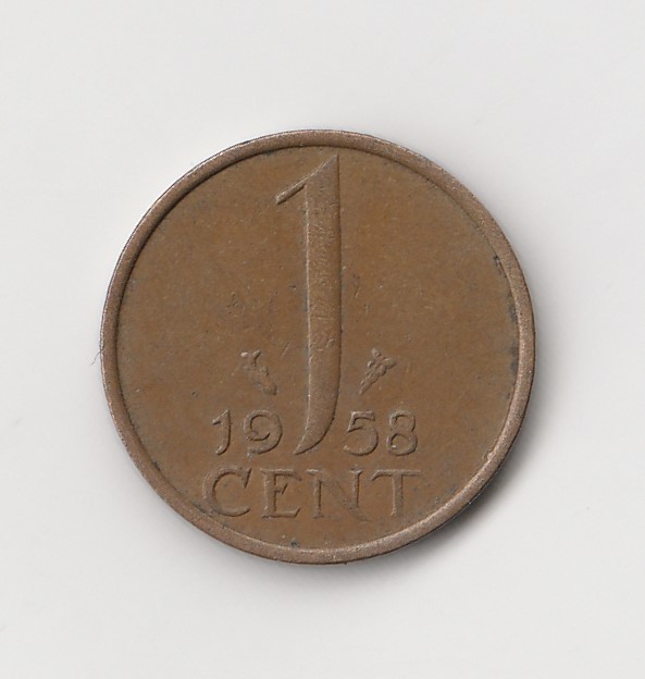  1 Cent Niederlande 1958 (M043 )   