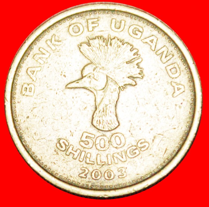  · KRAN (1998-2019): UGANDA ★ 500 SHILLINGS 2003! OHNE VORBEHALT!   