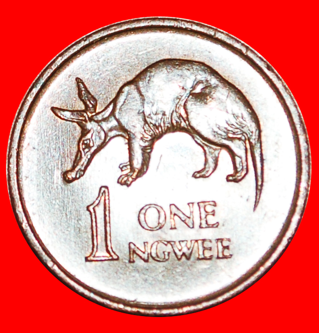  · GREAT BRITAIN (1968-1978): ZAMBIA ★ 1 NGWEE 1969 ANTEATER! LOW START★ NO RESERVE!   