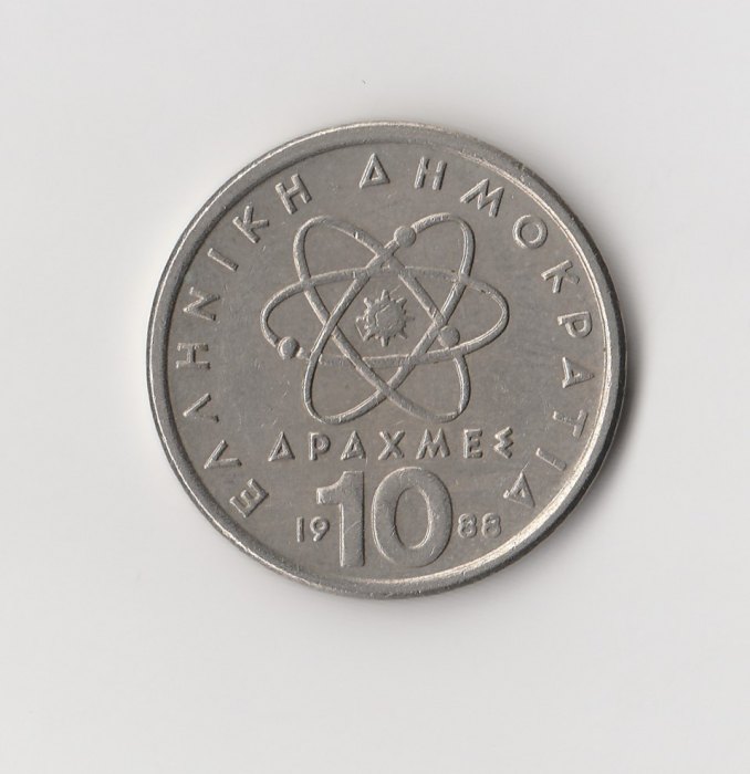  10 Drachmai Griechenland 1988 (M075)   