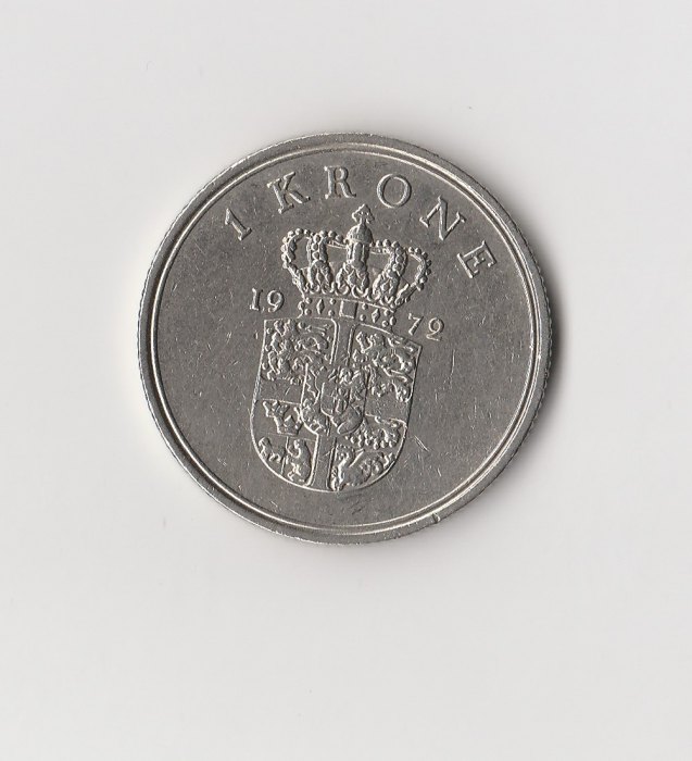  1 Krone Dänemark 1972 ( M083 )   