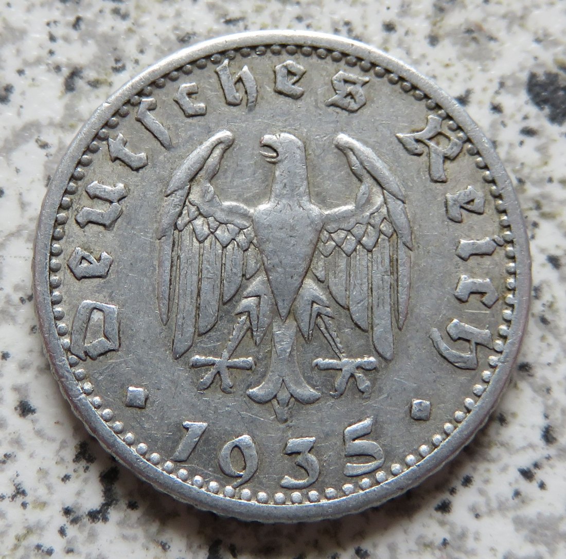  Drittes Reich 50 Pfennig 1935 G   