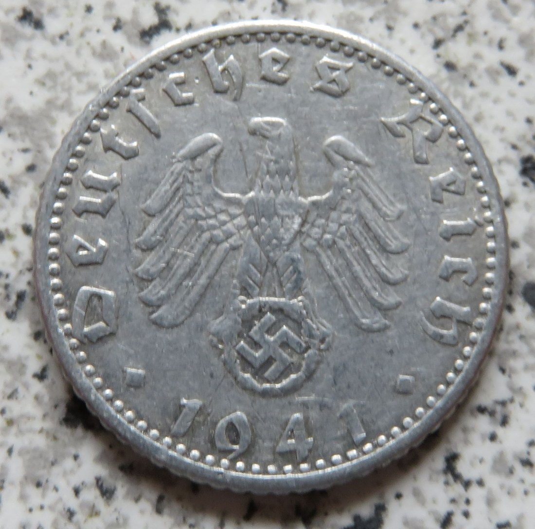 Drittes Reich 50 Pfennig 1941 D   
