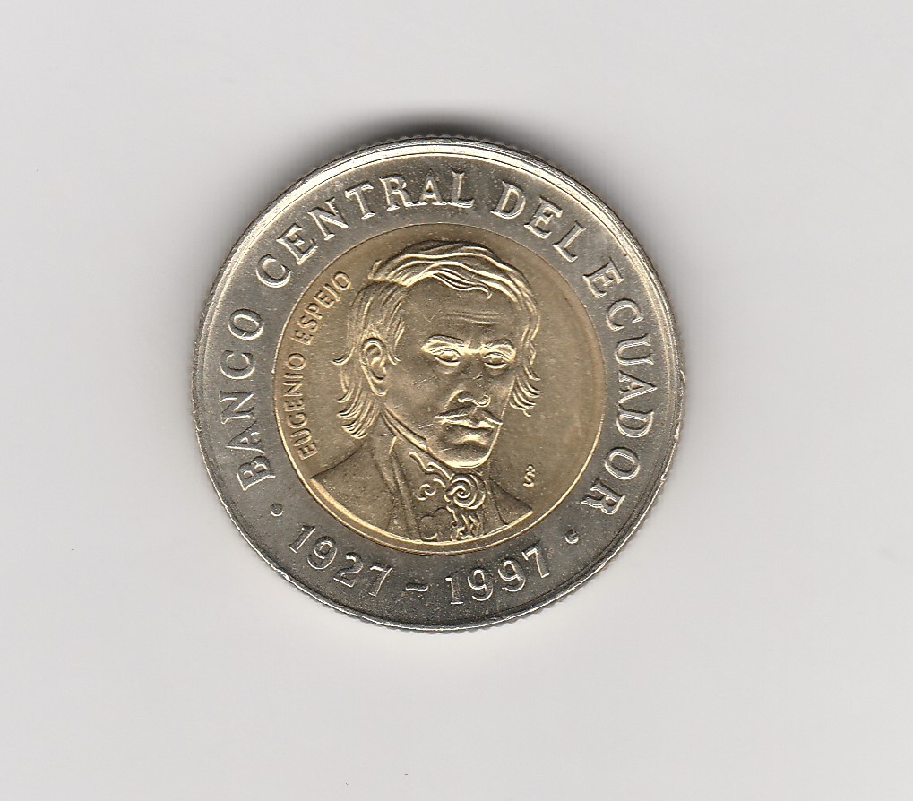  1000 Sucres Ecuador 1997 Bi Metall (M086)   