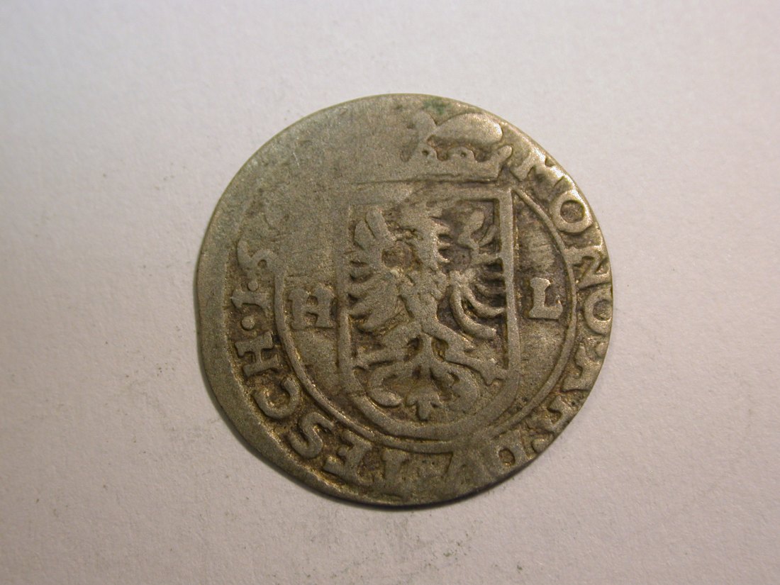  E24 Teschen Schlesien Böhm. Stände Gröschl 1650 in f.ss  Originalbilder   