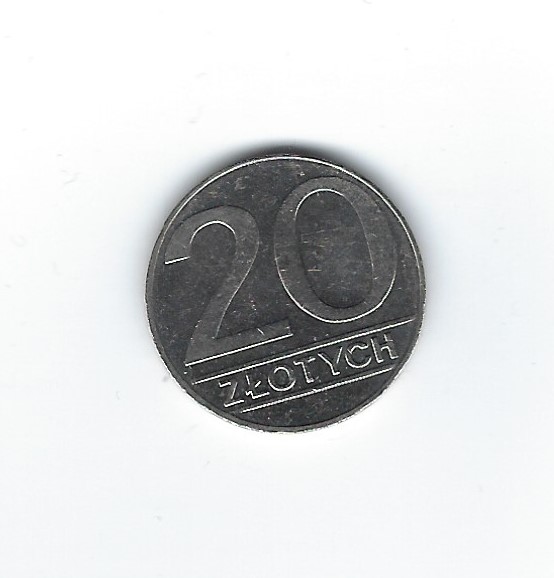  Polen 20 Zlotych 1990   