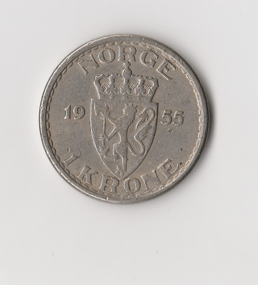 1 Krone Norwegen 1955 (M121)
