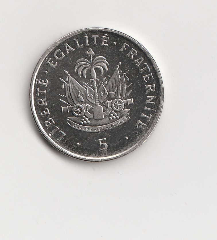  Haiti 5 Centimes 1997 (M127)   