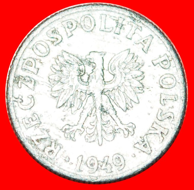  · STARS ON EAGLE: POLAND ★ 2 GROSZES 1949! LOW START ★ NO RESERVE!   