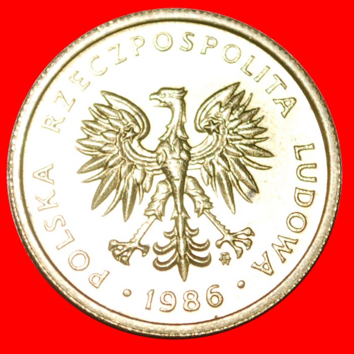  · KLEINES ADLER (1986-1988): POLEN ★ 2 ZLOTY 1986! OHNE VORBEHALT!   